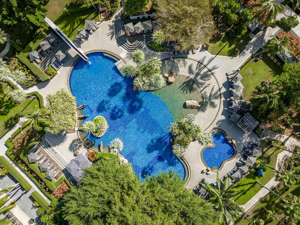 The Slate Lagoon Pool Thailand