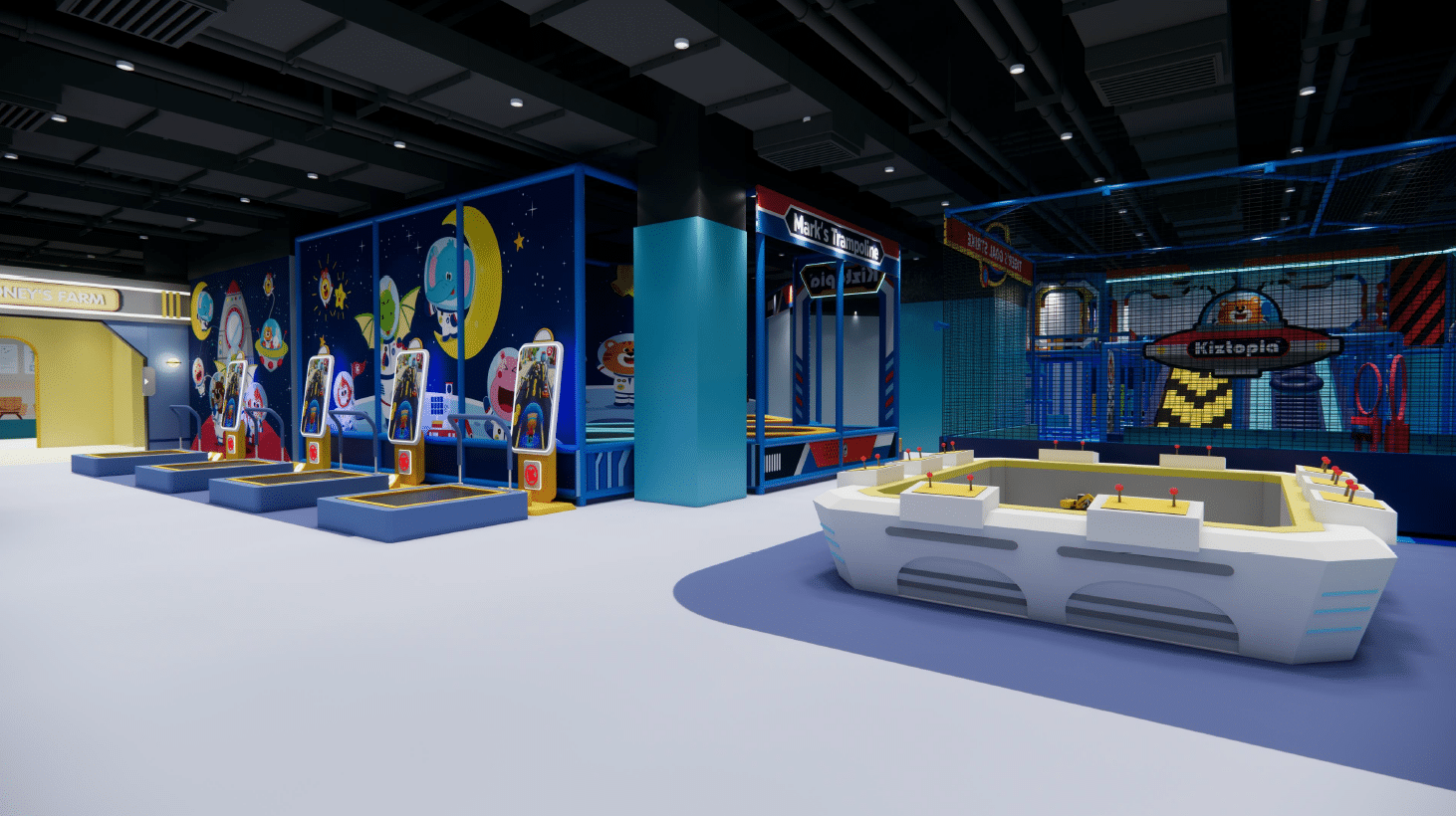 KIZTOPIA PARK CENTRAL indoor playroom